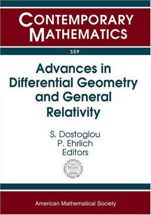 Advances In Differential Geometry and General Relativity: Contemporary Mathematics,Used