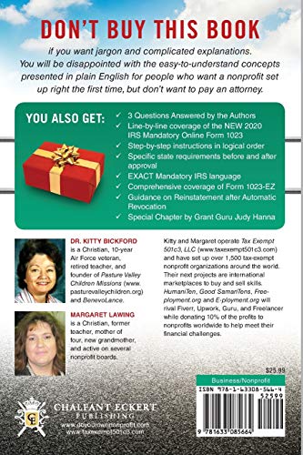 Pennsylvania Do Your Own Nonprofit: The Only GPS You Need for 501c3 Tax Exempt Approval,Used