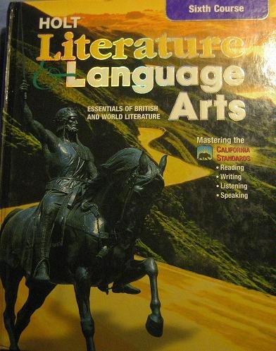 Holt Literature And Language Arts California: Student Edition Grade 12 2003,Used