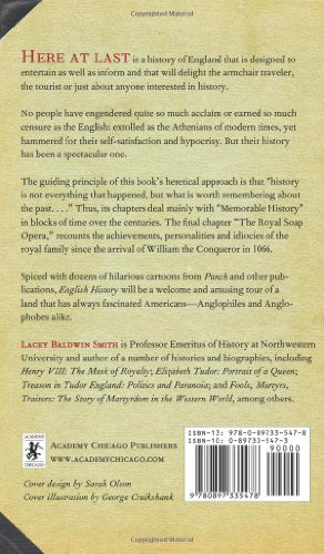 English History Made Brief, Irreverent, and Pleasurable,Used