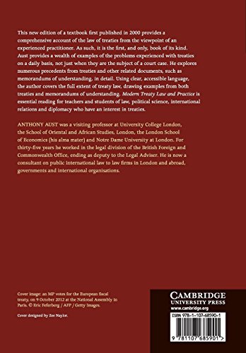 Modern Treaty Law and Practice,Used