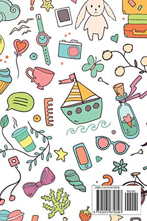 Sketch Notebook for Girls: Make notes, jot down ideas, sketch, doodle and write stories,Used
