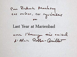 Last Year At Marienbad,New