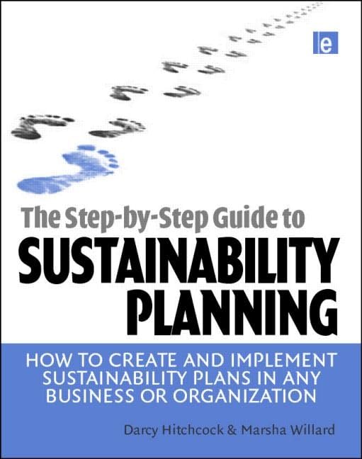 The StepbyStep Guide to Sustainability Planning,Used