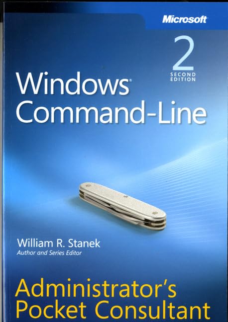 Windows CommandLine Administrator's Pocket Consultant, 2nd Edition,Used