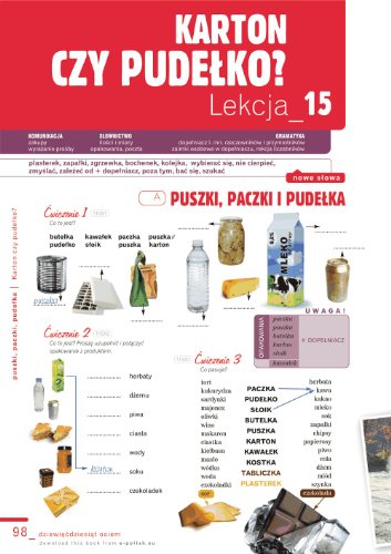 Polski, Krok Po Kroku: Level 1 (A1/A2): Coursebook for Learning Polish as a Foreign Language (Polish Edition),Used