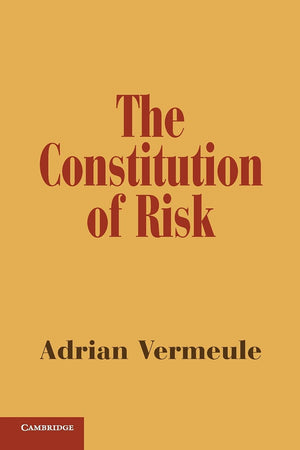The Constitution of Risk,Used