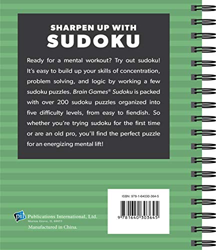 Brain Games  To Go  Sudoku,New