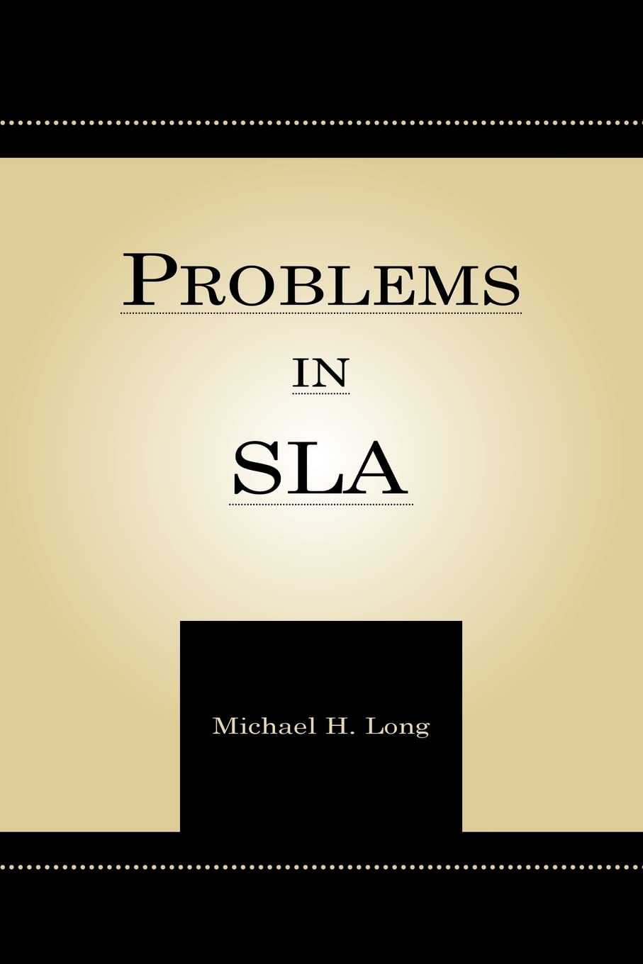 Problems in Second Language Acquisition (Second Language Acquisition Research Series),Used