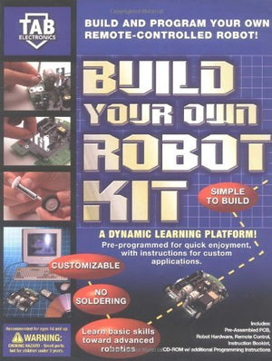 TAB Electronics Build Your Own Robot Kit,Used