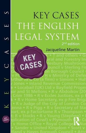 Key Cases: The English Legal System,Used
