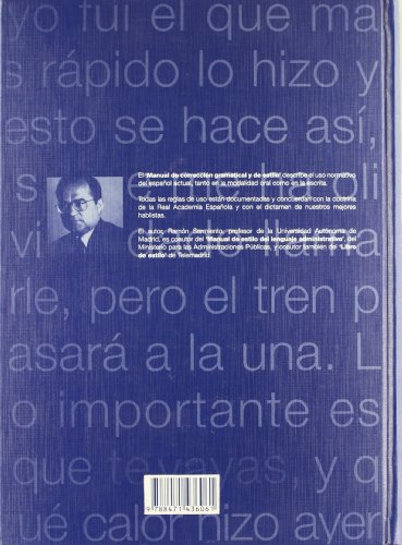 Manual de Correccion Gramatical y de Estilo (Spanish Edition),Used
