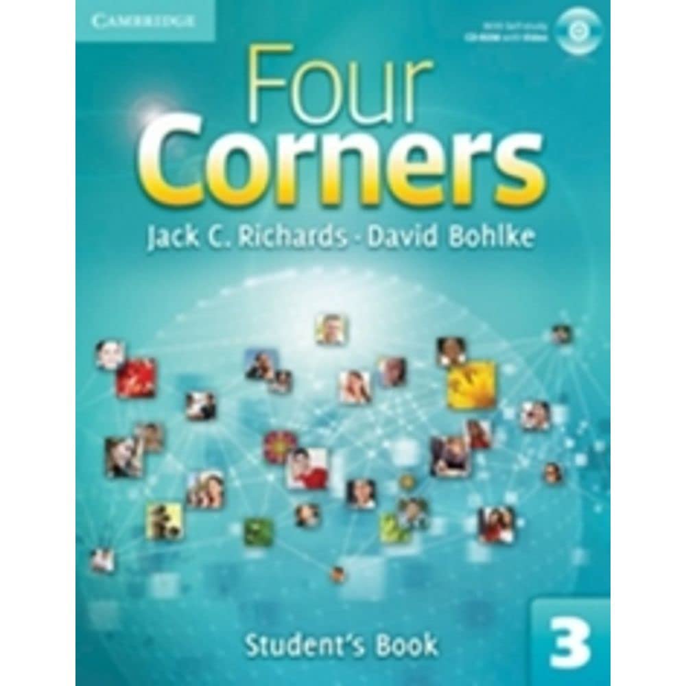 Four Corners Level 3 Student's Book with Selfstudy CDROM,Used