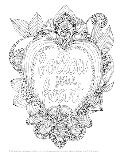 Creative Coloring Inspirations: Art Activity Pages To Relax And Enjoy! (Design Originals) 30 Motivating & Creative Art Activitie,Used