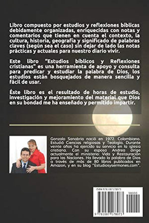 Estudios bblicos y reflexiones cristianas: Temas cristianos para ensear (Sermones de la Biblia para ensear) (Spanish Edition),Used