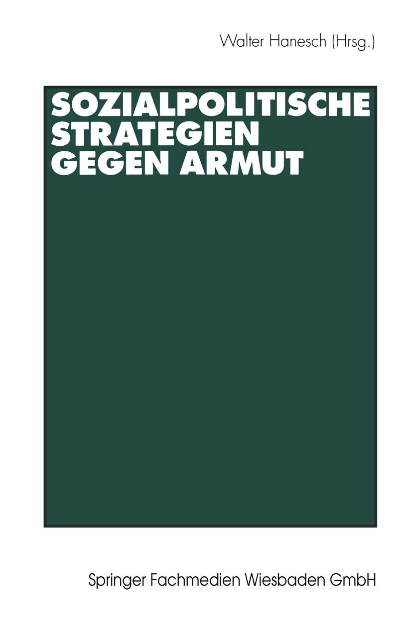 Sozialpolitische Strategien Gegen Armut (German Edition),Used