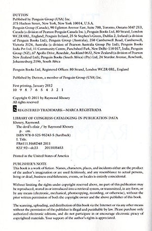 The Devil'S Elixir-used