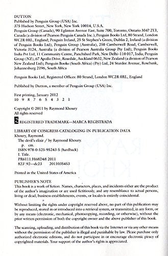 The Devil'S Elixir-used