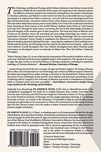 Christology and Mystical Theology of Karl Rahner,Used