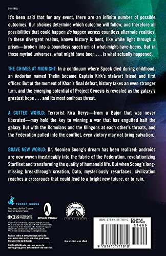 Star Trek: Myriad Universes #2: Echoes And Refractions: Myriad Universes #2: Echoes And Refractions (Bk. 2),Used