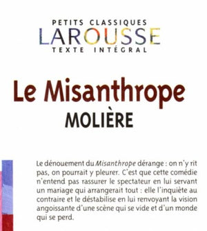 Misanthrope (Petite Classiques) (French Edition)