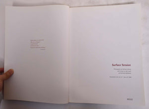 Katharina Bosse: Surface Tension,Used