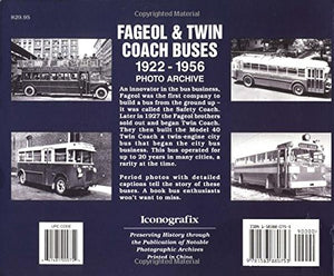 Fageol & Twin Coach Buses 19221956 Photo Archive,Used