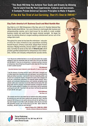 Thrive: How to Take Control of Your Destiny and Move Beyond Surviving... Now!,Used