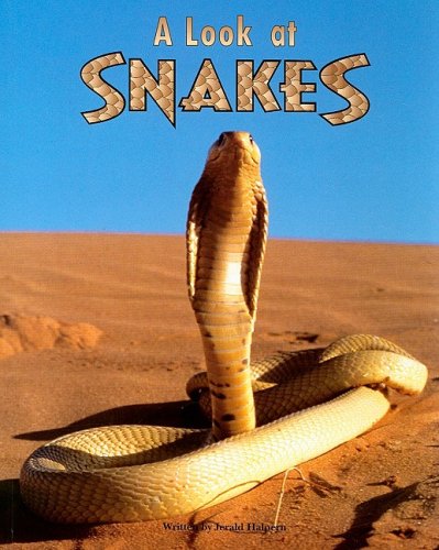 SteckVaughn PairIt Books Early Fluency Stage 3: Student Reader A Look At Snakes, Story Book,Used