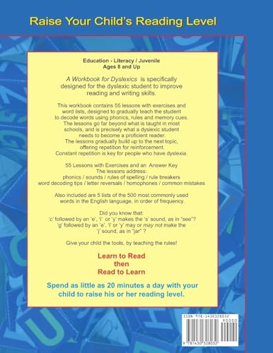 A Workbook for Dyslexics, 2nd Edition,Used