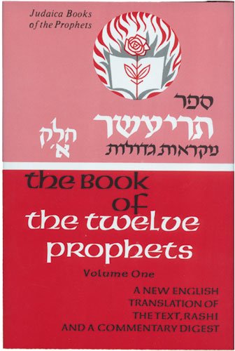 Book of Twelve Prophets, Vol. One (Judaica Books of the Prophets),New