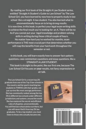 Law School Exams: secrets of straight A students: Legal Writing for Exams Edition (Straight A Law Student),Used