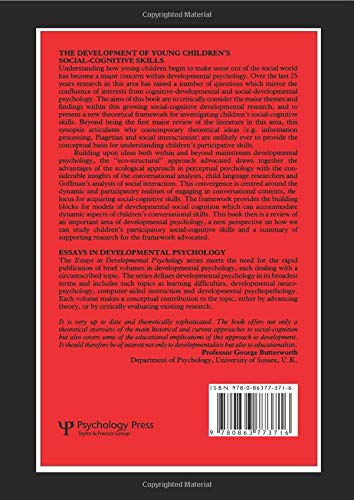 The Development of Young Children's SocialCognitive Skills (Essays in Developmental Psychology),Used