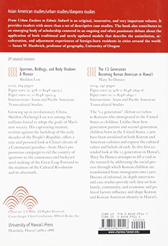 From Urban Enclave to Ethnic Suburb: New Asian Communities in Pacific Rim Countries,Used