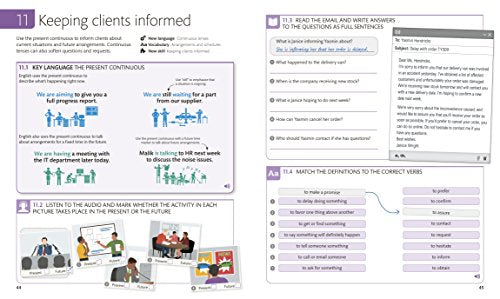 English for Everyone Business English Level 2 Course Book: A Visual Self Study Guide to English for the Workplace,Used