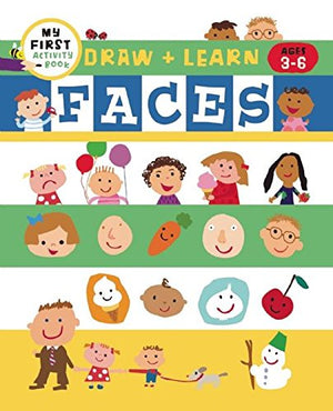 Draw + Learn: Faces (My First Activity Books),Used