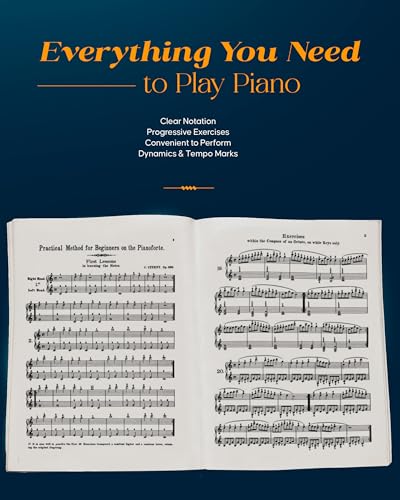 Practical Method for Beginners, Op. 599: Schirmer Library of Classics Volume 146  Piano Technique and Exercise Book  EasytoR,Used