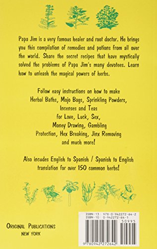 Papa Jim's Herbal Magic Workbook,New