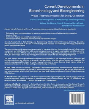 Current Developments in Biotechnology and Bioengineering: Waste Treatment Processes for Energy Generation,Used