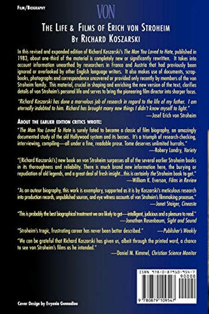 Von: The Life & Films of Erich Von Stroheim (Limelight),Used