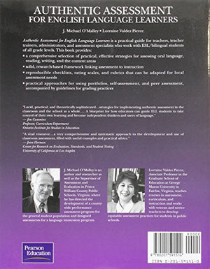 Authentic Assessment For English Language Learners: Practical Approaches For Teachers