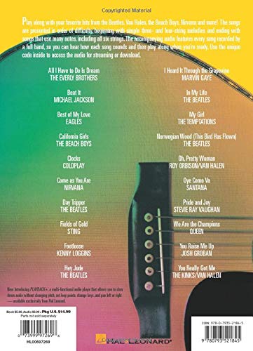 More Easy Pop Melodies Bk/CD Supplement To Any Guitar 2Nd Edition (Hal Leonard Guitar Method (Songbooks)),Used