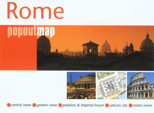 Compass Maps Rome Popoutmap,New