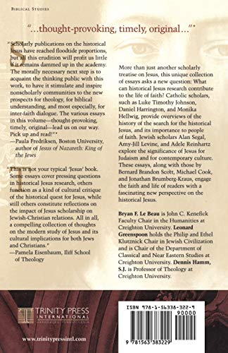 The Historical Jesus Through Catholic and Jewish Eyes,Used