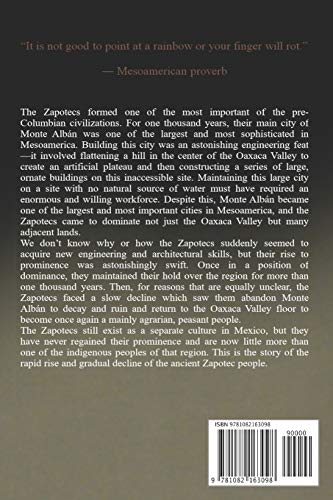 Zapotec Civilization: A History from Beginning to End (Mesoamerican History),Used