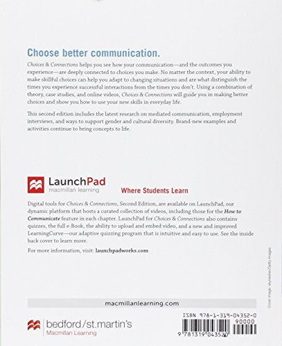 Choices & Connections: An Introduction To Communication