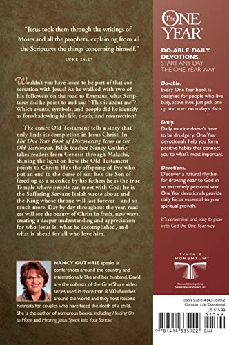 The One Year Book of Discovering Jesus in the Old Testament,Used