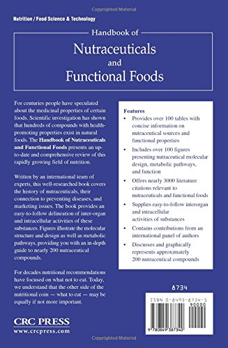 Handbook of Nutraceuticals and Functional Foods, Third Edition (Modern Nutrition),Used