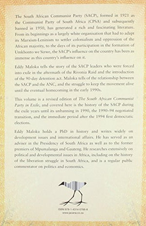 The South African Communist Party: Exile and After Apartheid,Used
