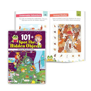 101+ Spot The Hidden Objects Book For Kids : Early Learning Activity Book For Children - 3 To 7 Years Old, Kids Activity Book, Fun With Activities